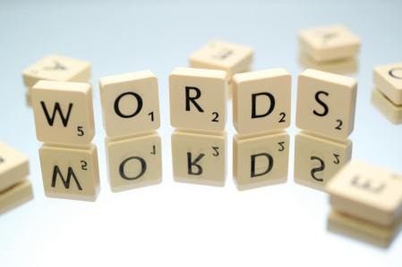 words text scrabble blocks